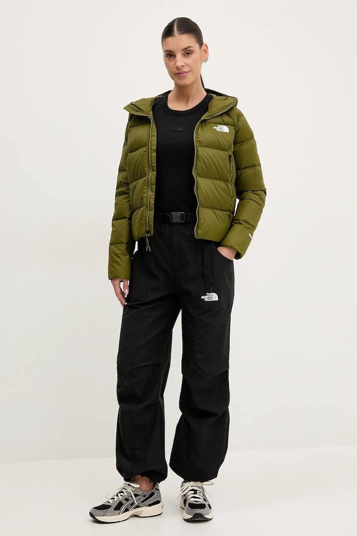 Μπουφάν με επένδυση από πούπουλα The North Face Hyalite NF0A3Y4RPIB1 πράσινο SS25