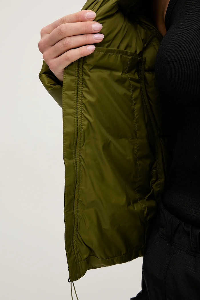 Μπουφάν με επένδυση από πούπουλα The North Face Hyalite NF0A3Y4RPIB1
