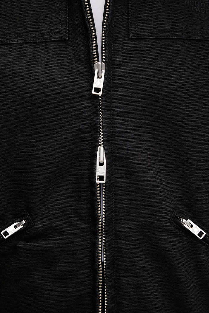 Bavlněná bunda The North Face Cedar Canvas Work NF0A8B99JK31 černá