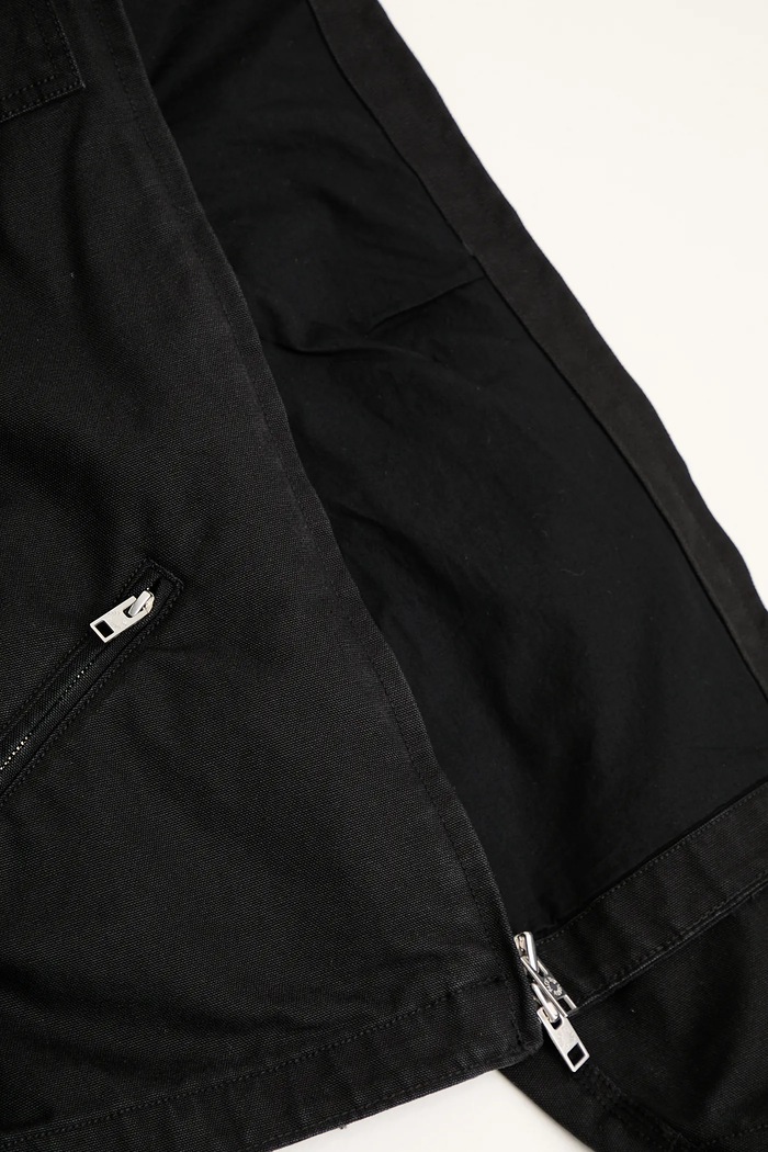 The North Face giacca in cotone Cedar Canvas Work NF0A8B99JK31 nero