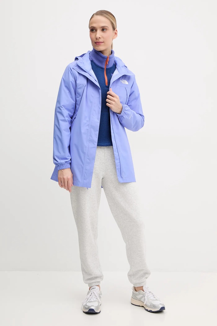 The North Face kurtka Antora Rain NF0A8BKC0YI1 fioletowy SS25