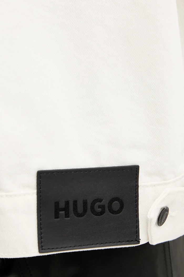 HUGO kurtka jeansowa 50535349 biały