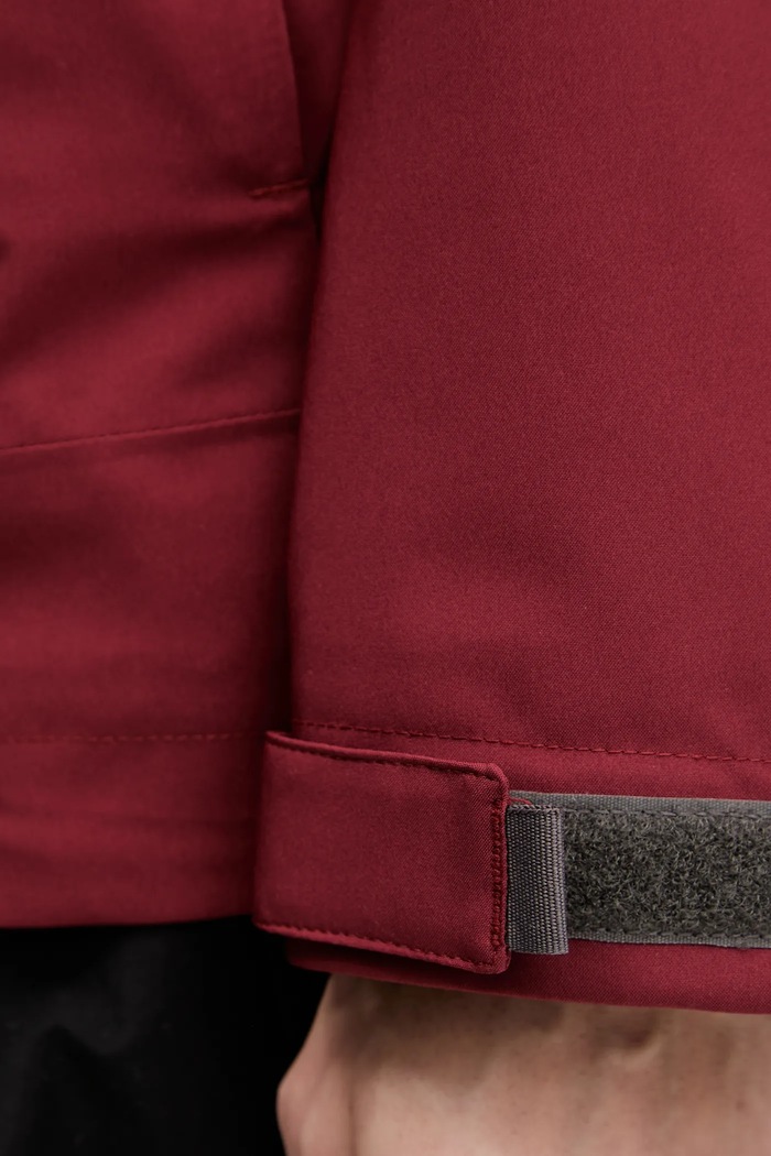 Nepremokavá bunda Haglöfs Breeze 607681 burgundské