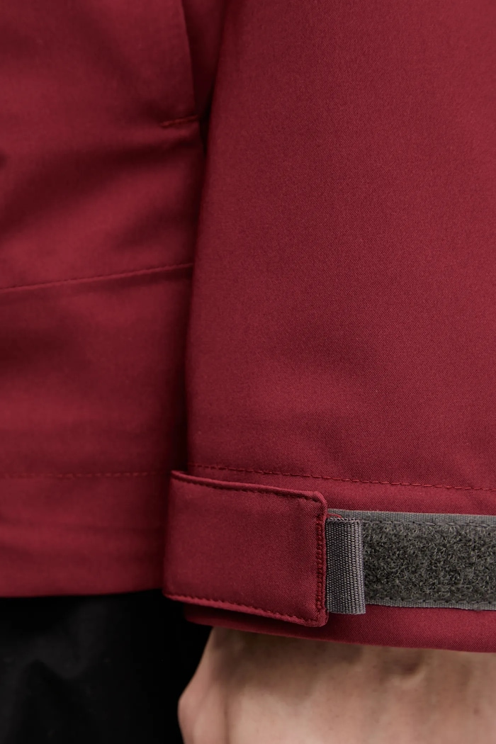 Nepremokavá bunda Haglöfs Breeze 607681 burgundské