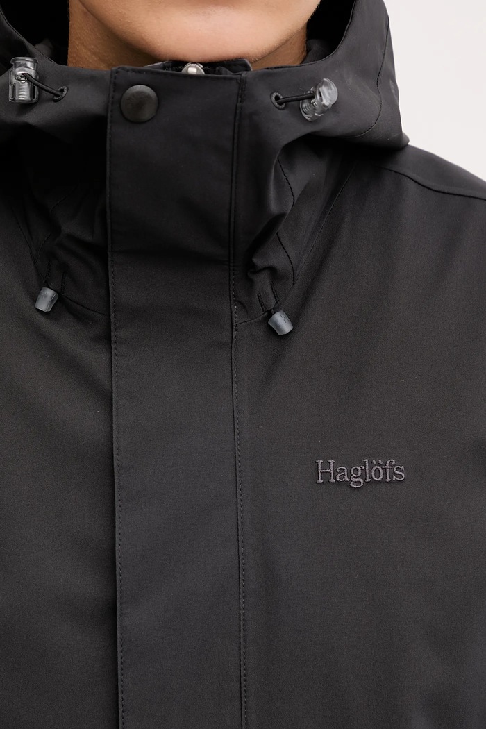 Nepremokavá bunda Haglöfs Breeze 607681 čierna