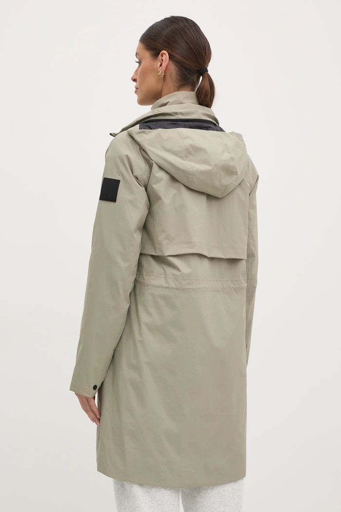 Ρούχα Μπουφάν Jack Wolfskin Wellsee A63896 πράσινο