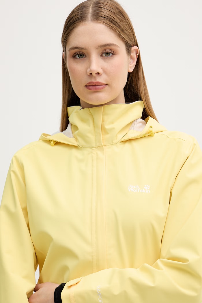 Jack Wolfskin kurtka trekkingowa damska Trailtime 2L żółty A63902