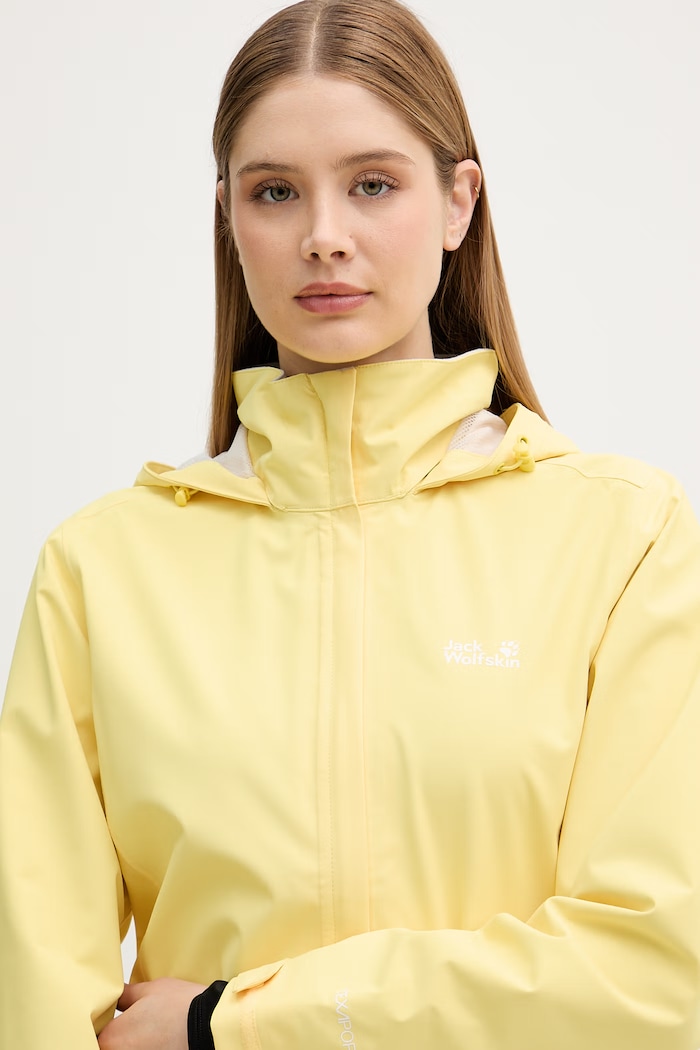 Jack Wolfskin kurtka trekkingowa damska Trailtime 2L żółty A63902