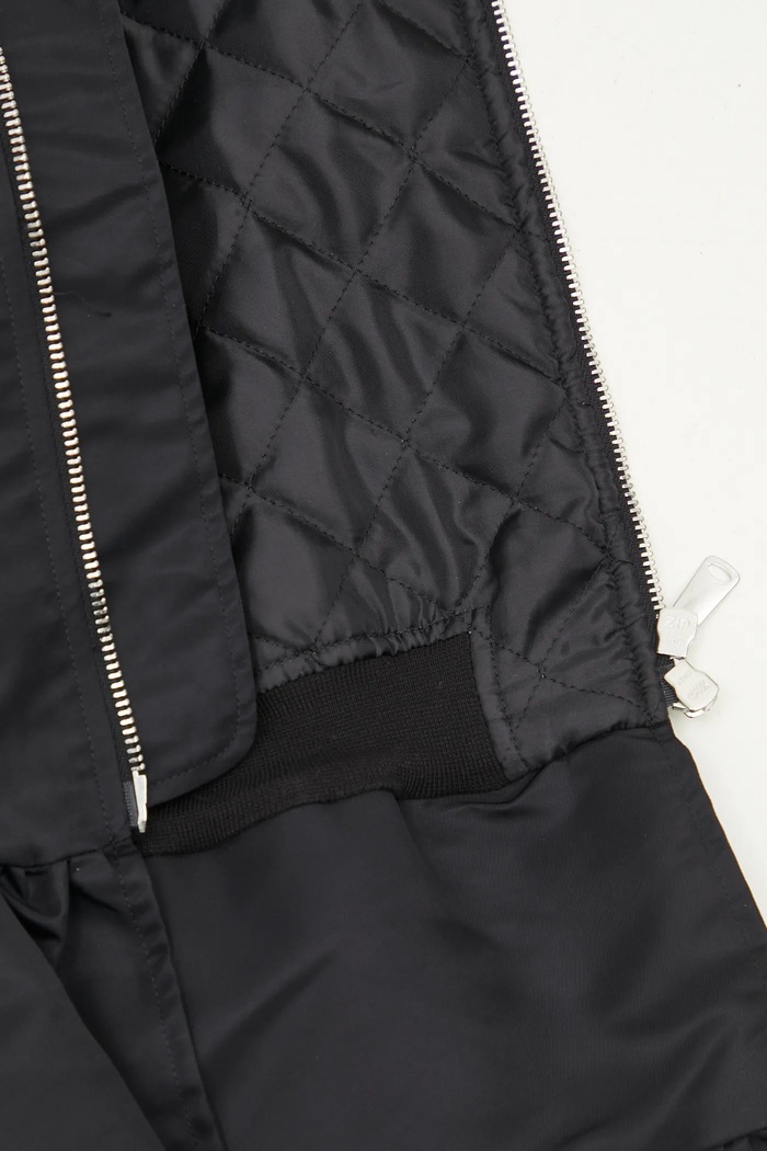 Coperni Gathered Hem Bomber COPBL24F3003