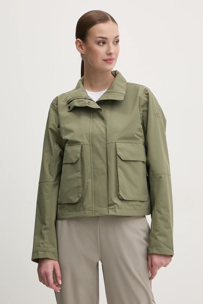 Turistická bunda Helly Hansen Escape nezateplené zelená 54325