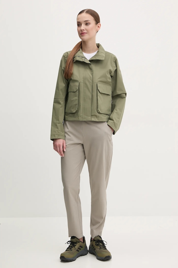Turistická bunda Helly Hansen Escape 54325 zelená SS25