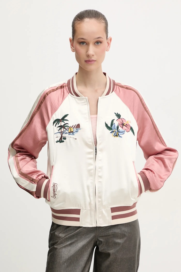 Bomber bunda Superdry béžová W5011864A.3KU