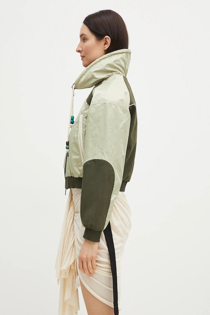 Andersson Bell jacket Sadie Color Block Bomber awa686w green SS25