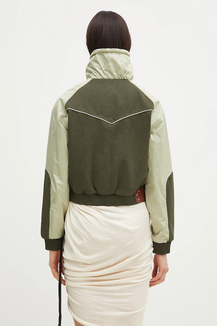 Clothing Andersson Bell jacket Sadie Color Block Bomber awa686w green