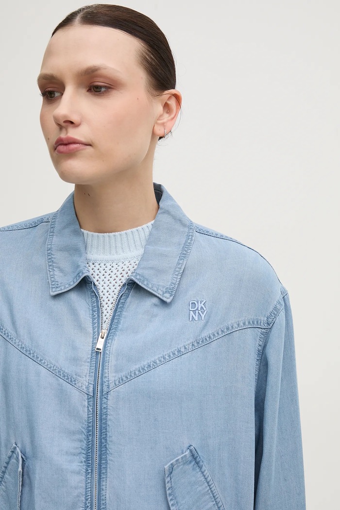 Μπουφάν Dkny μπλε P51CZA84