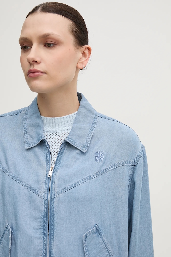 Μπουφάν Dkny μπλε P51CZA84