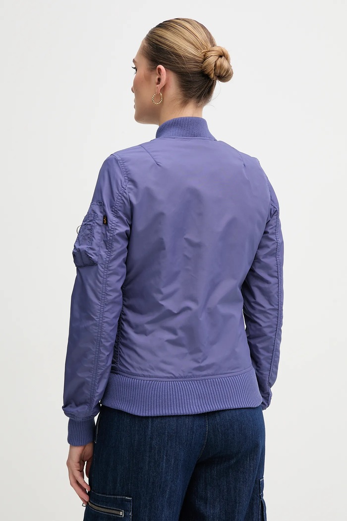 Oblečení Bunda Alpha Industries MA-1 TT Wmn 141041 fialová