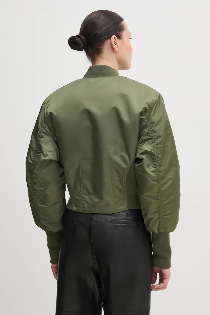 Ruházat Alpha Industries bomber dzseki Waisted MA-1 Wmn 148003 zöld