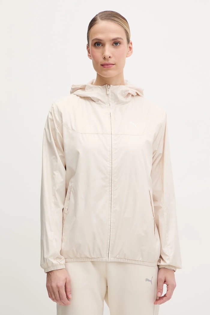 Puma giacca Essential windbreaker non isolato beige 685133