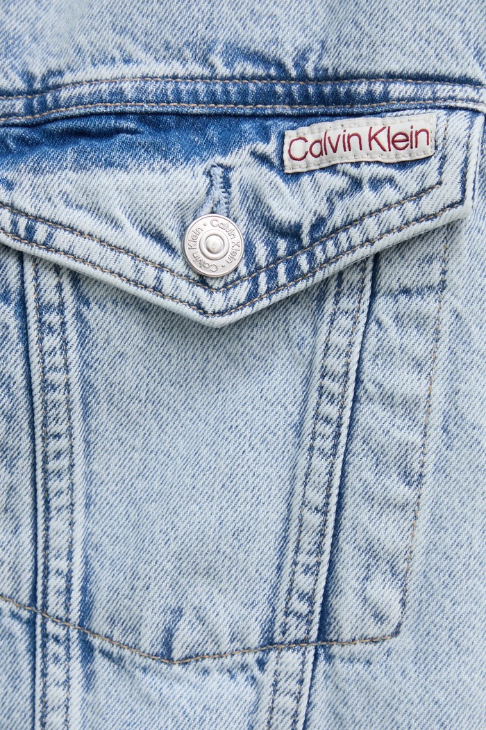Calvin Klein Jeans geaca jeans J20J225186 albastru
