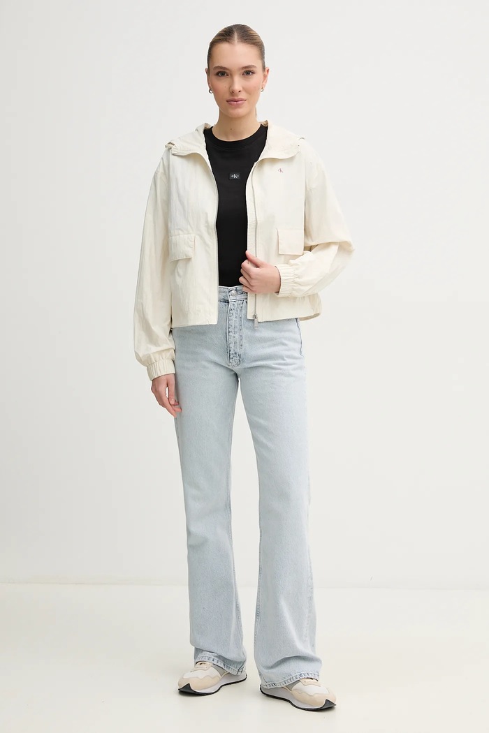 Μπουφάν Calvin Klein Jeans J20J225210 μπεζ SS25