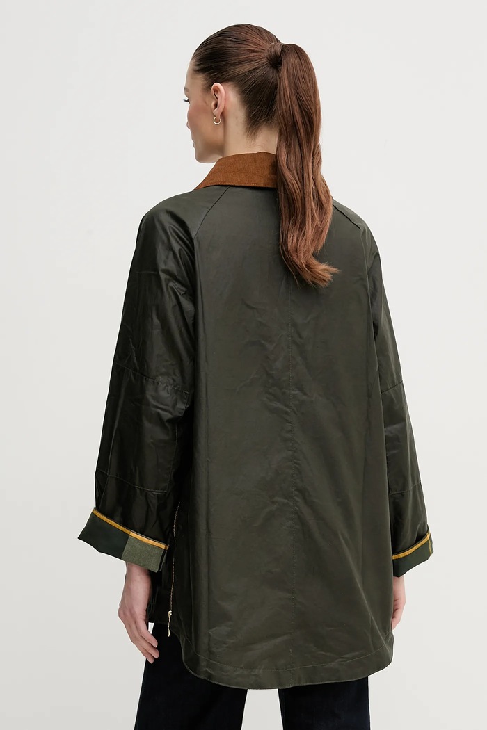 Odzież Barbour kurtka Raelynn LWX1467OL51 zielony