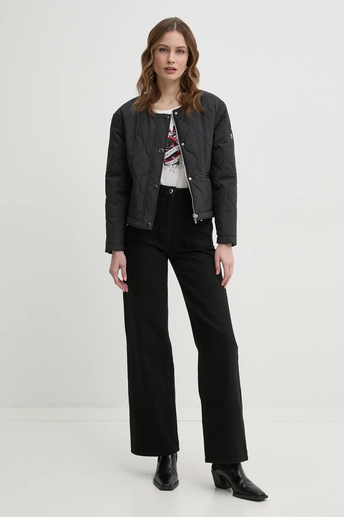 Яке Morgan GBOWIE GBOWIE черен SS25