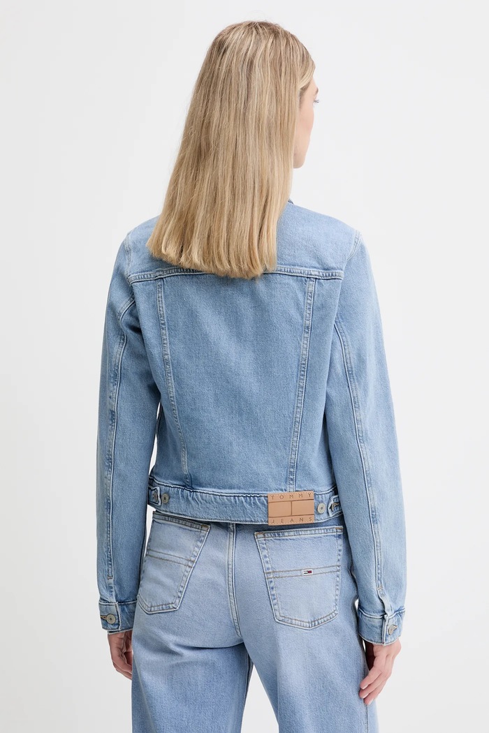 Oblečenie Rifľová bunda Tommy Jeans DW0DW20123 modrá