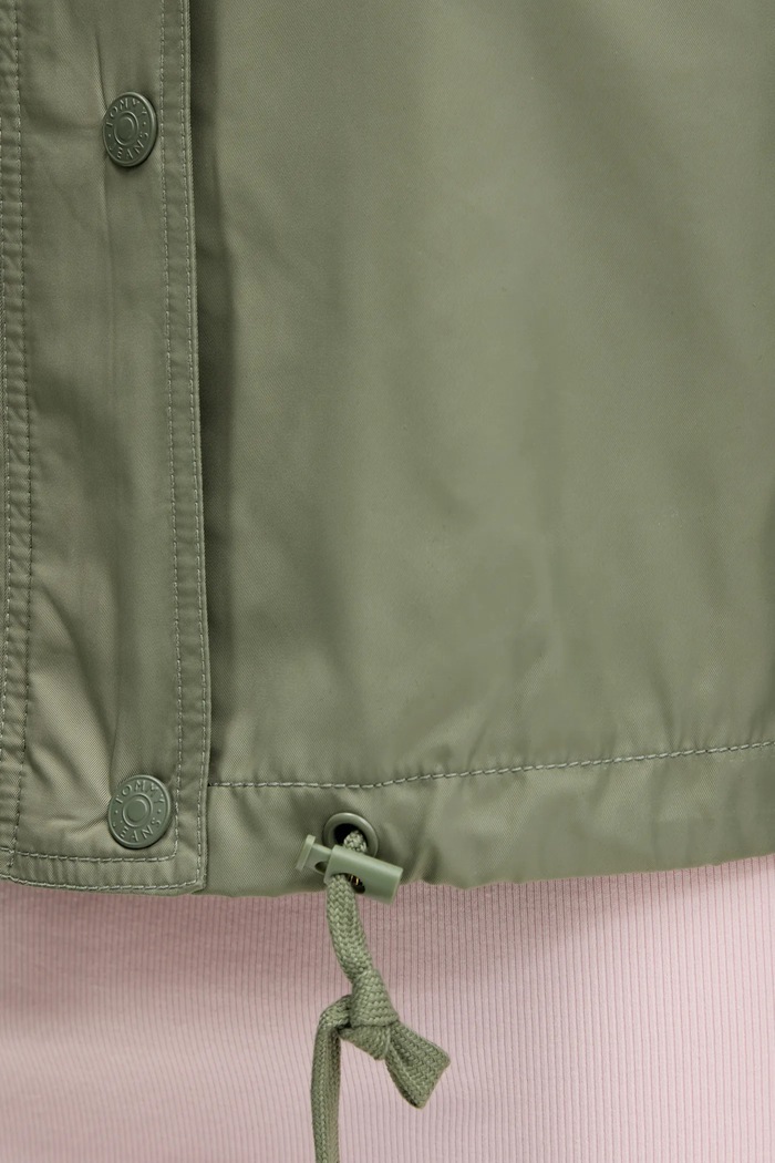 Tommy Jeans rövid kabát DW0DW20231 zöld