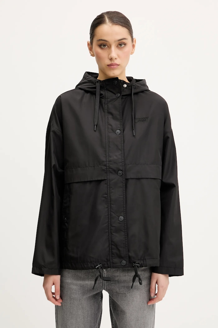 Tommy Jeans kurtka pozostałe czarny DW0DW20231