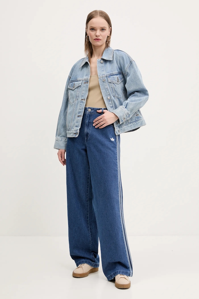 Abercrombie & Fitch Kurtka bawełniana KI144.5030.211 niebieski SS25