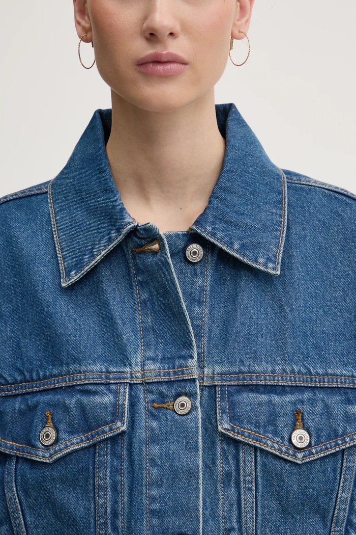 Abercrombie & Fitch kurtka jeansowa KI144.5031.275