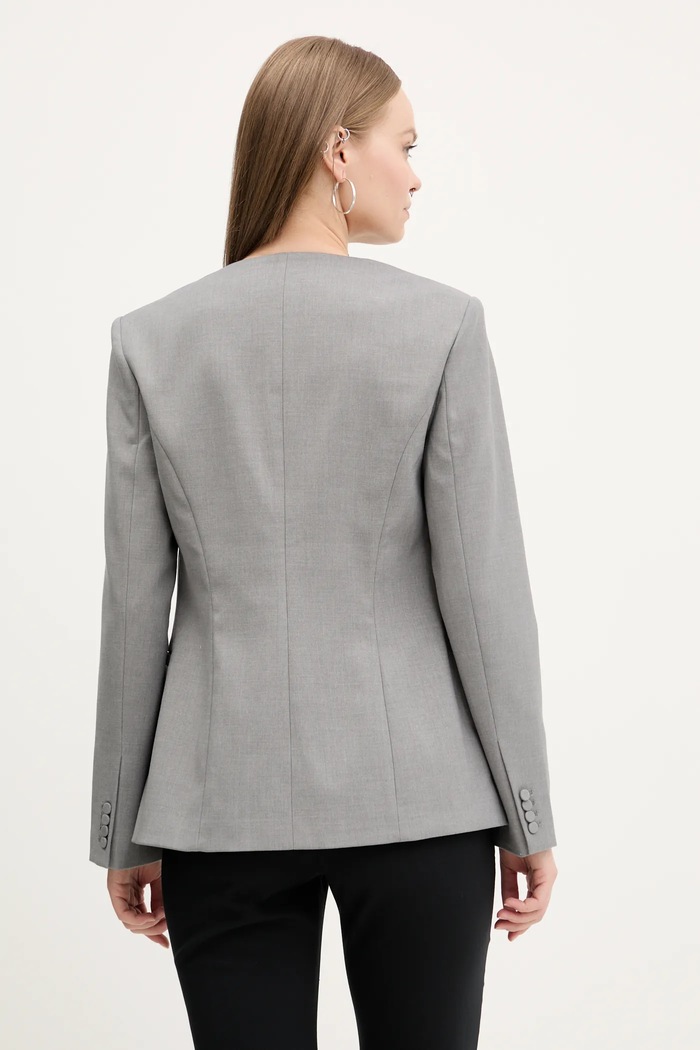 Îmbrăcăminte Abercrombie & Fitch sacou KI144.5060.976 gri