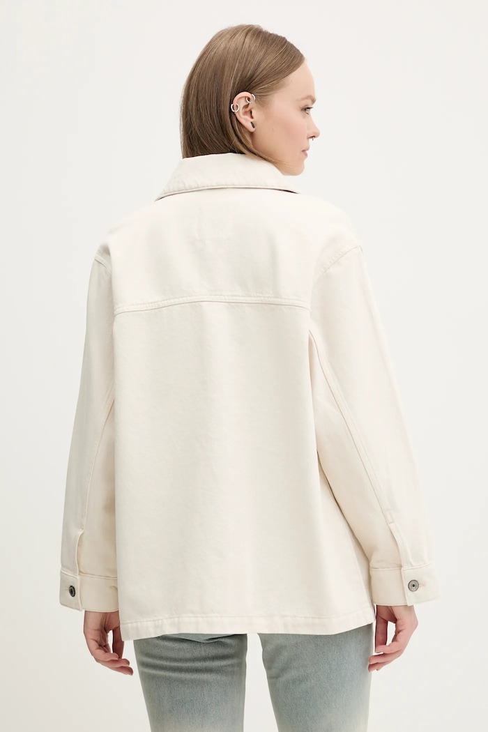 Дрехи Памучно яке Abercrombie & Fitch KI144.5062.178 бежов