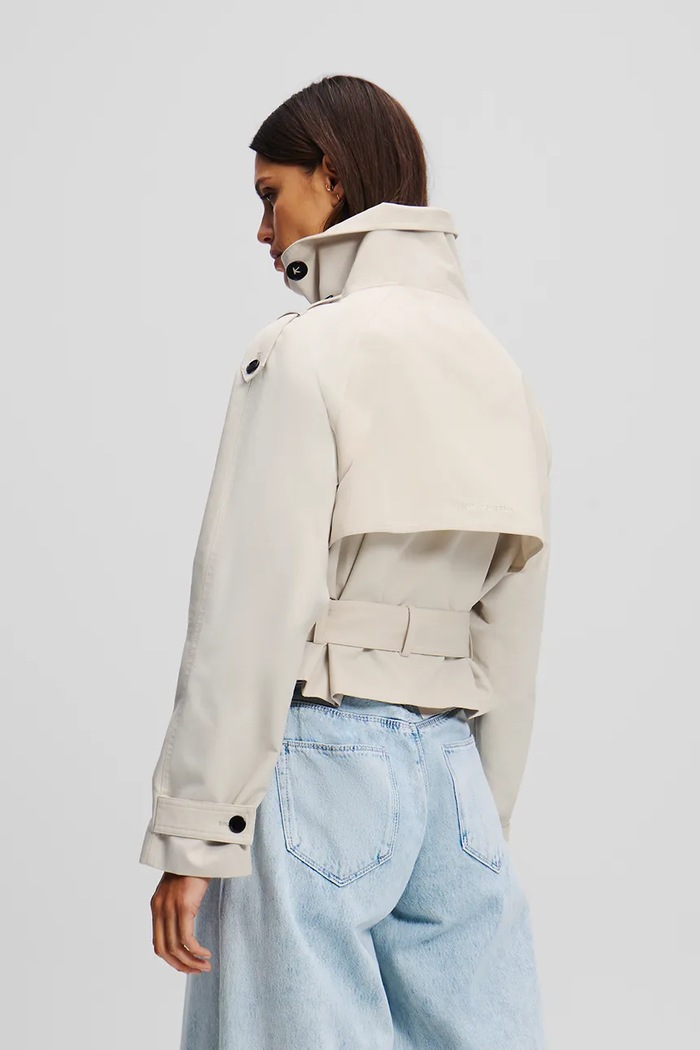 Karl Lagerfeld Geacă A2W15013 bej SS25
