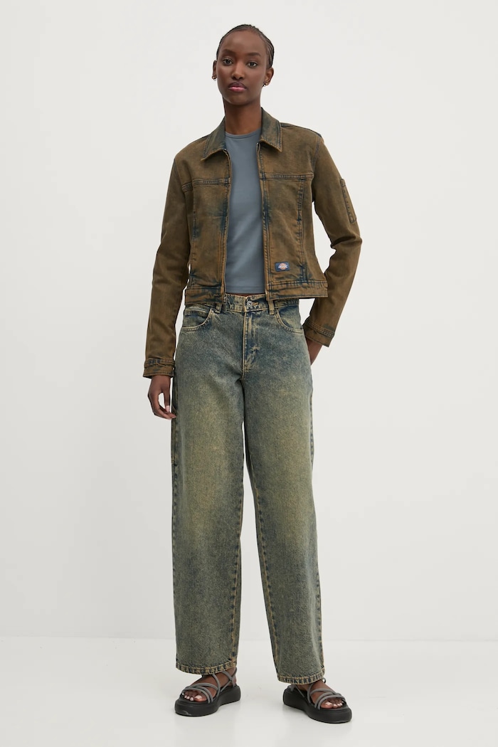 Τζιν μπουφάν Dickies DK0A4ZANK591 πράσινο SS25