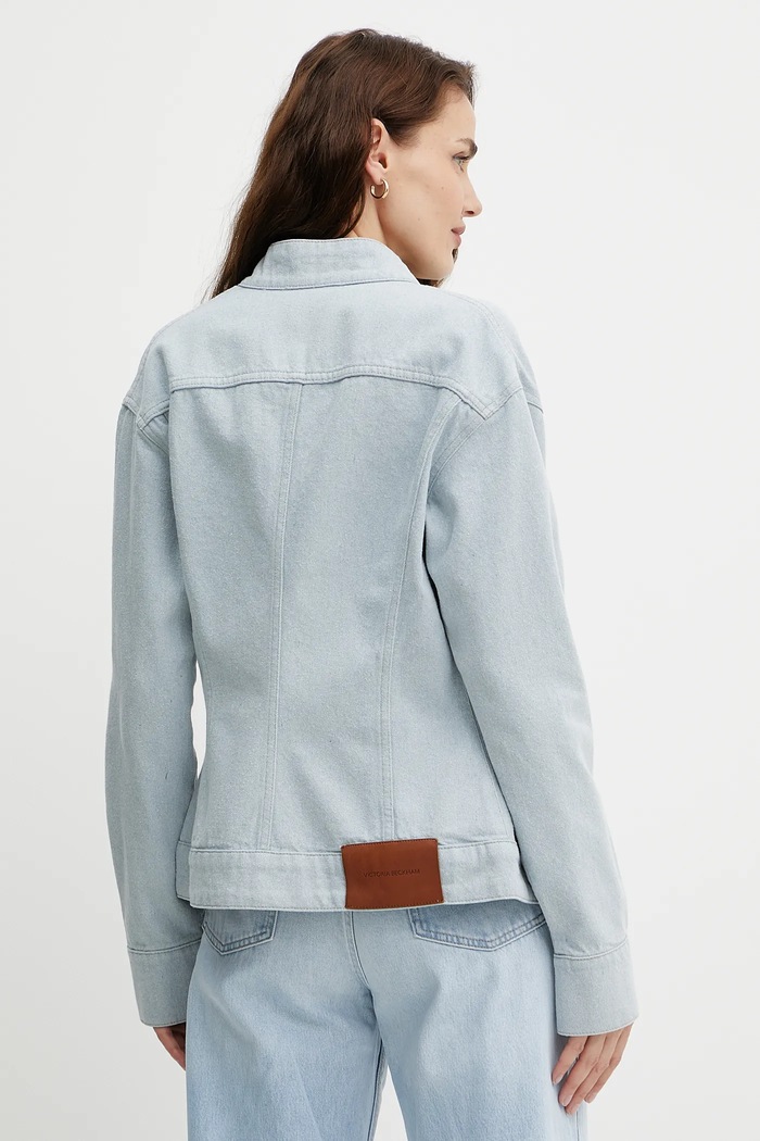 Ruházat Victoria Beckham farmerdzseki 1225DJK006219A kék