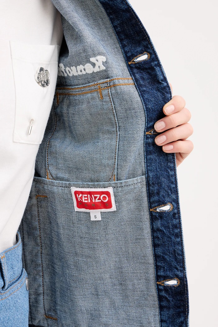 Kenzo Geacă din denim FF52DV2486B3.DS