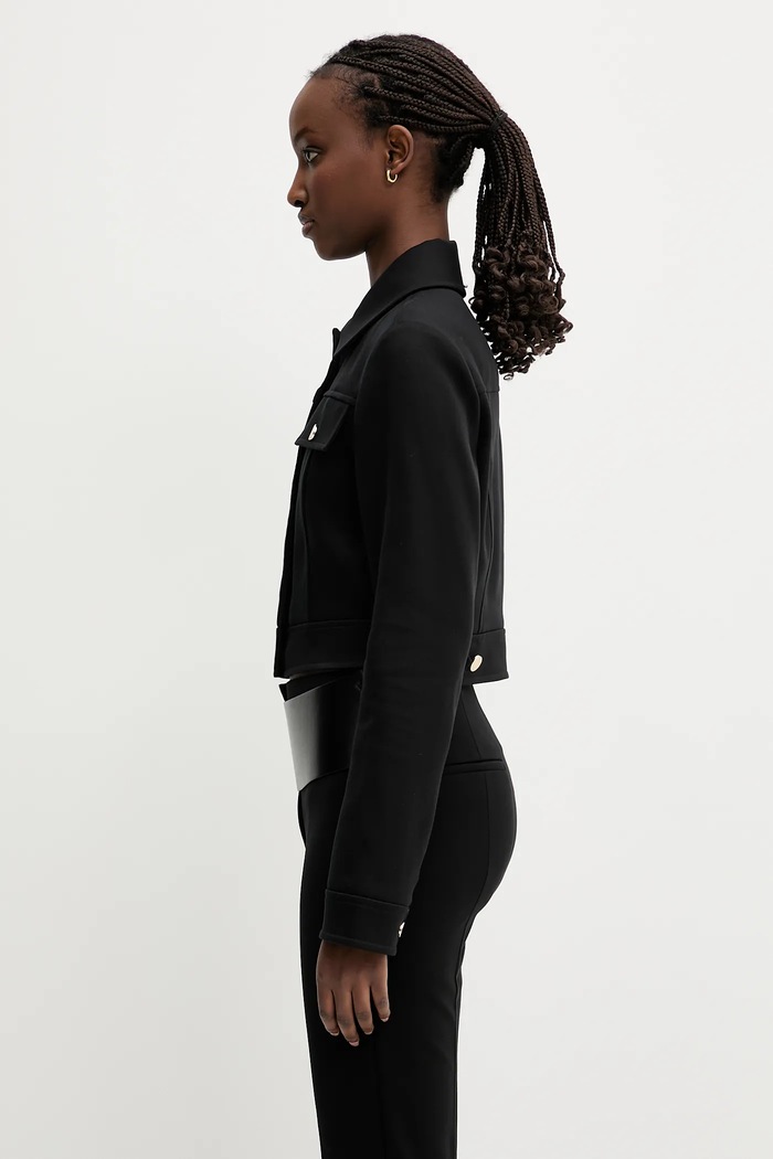 Sportmax giacca Mela 2512041042600 nero SS25