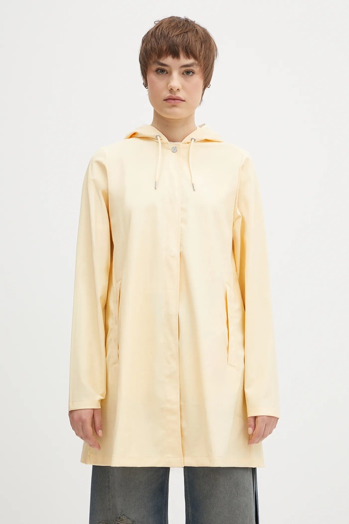 Rains Geacă A-Line W Jacket W3 galben 18050.111