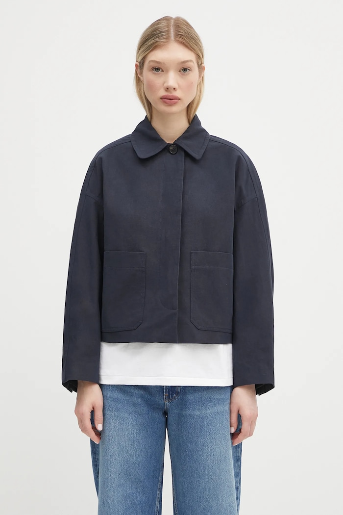 A.P.C. giacca Veste Bianca non isolato blu navy COGXT.F32005