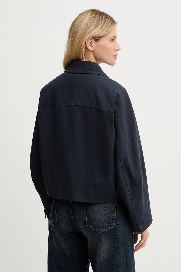 Ρούχα Μπουφάν A.P.C. Veste Bianca COGXT.F32005 σκούρο μπλε