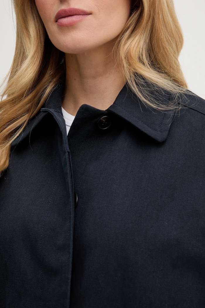 Μπουφάν A.P.C. Veste Bianca COGXT.F32005 σκούρο μπλε