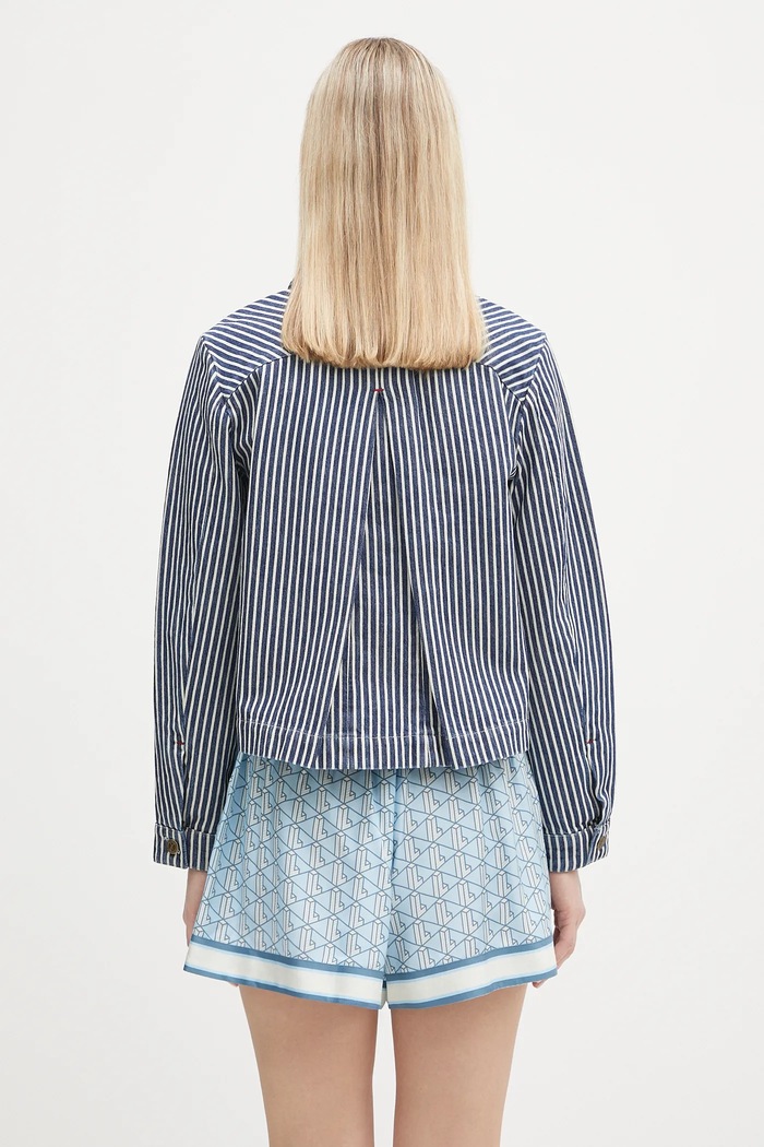 Одежда Джинсовая куртка A.P.C. Veste Frida COHHG.F32006 голубой