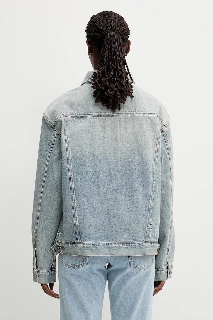 Abbigliamento KSUBI giacca di jeans oversized jacket karma 5000003501 blu