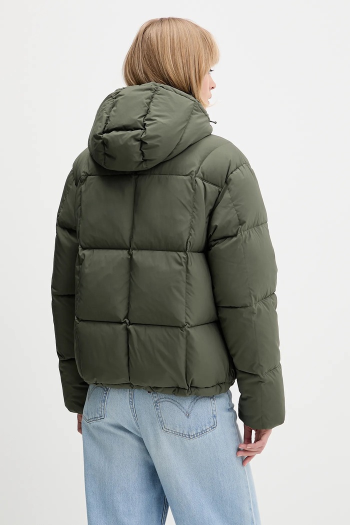 Odjeća Pernata jakna Tommy Jeans DW0DW21623 zelena