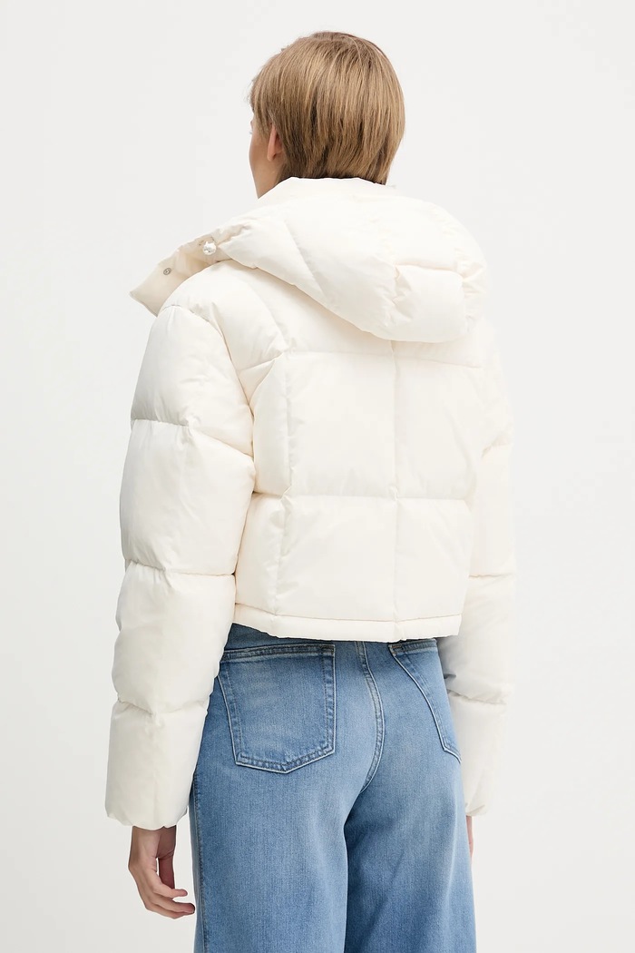 Дрехи Пухено яке Tommy Jeans DW0DW21624 бежов