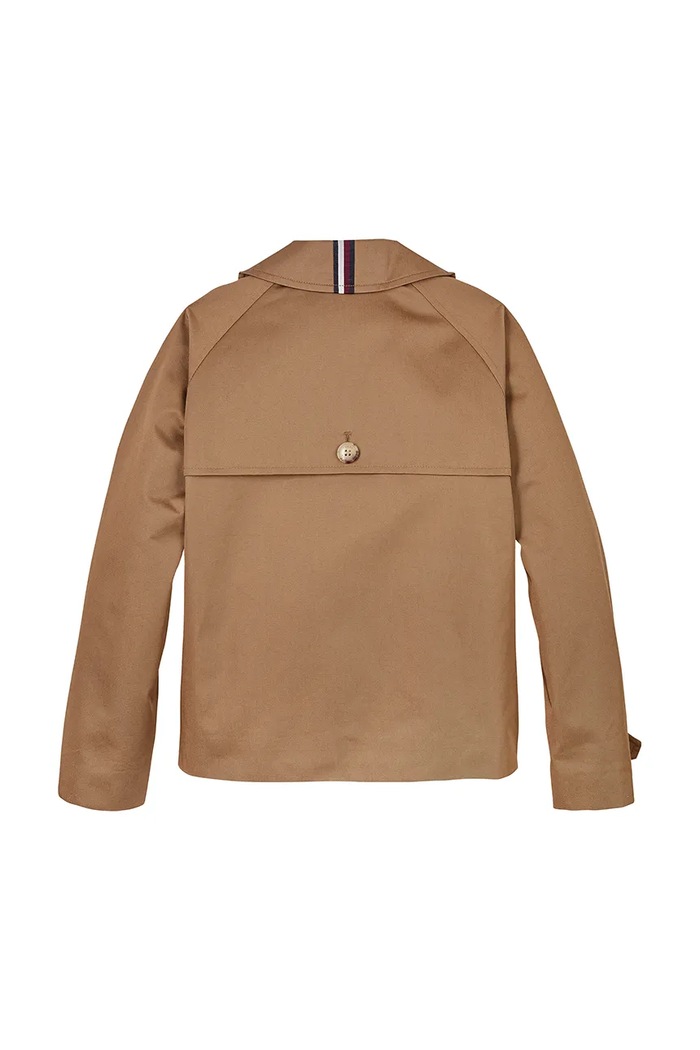 Момиче Детско яке Tommy Hilfiger KG0KG08518.PPYA кафяв