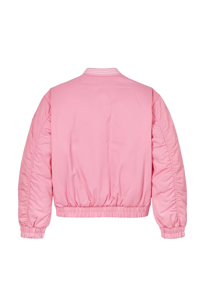 Fete Tommy Hilfiger geacă bomber pentru copii KG0KG08312.128.176.PPYA roz