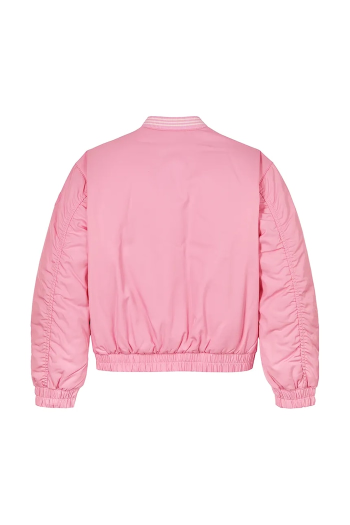 Dziewczynka Tommy Hilfiger kurtka bomber dziecięca KG0KG08312.128.176.PPYA różowy